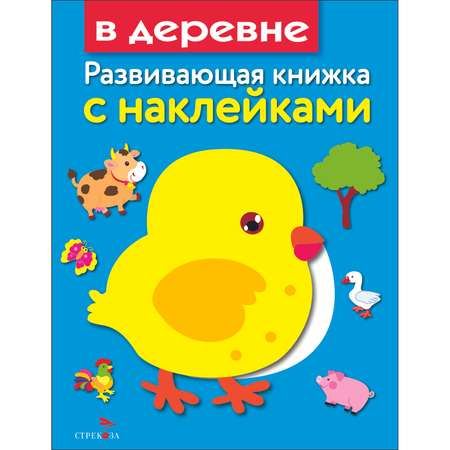 Книга Развивающая книга с наклейками В деревне