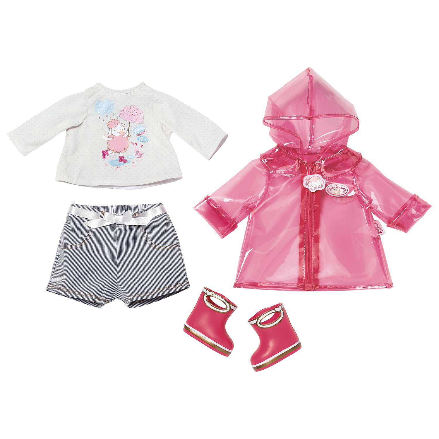 Одежда для куклы Zapf Creation Baby Annabell для дождливой погоды 700-808 700-808 - фото 1