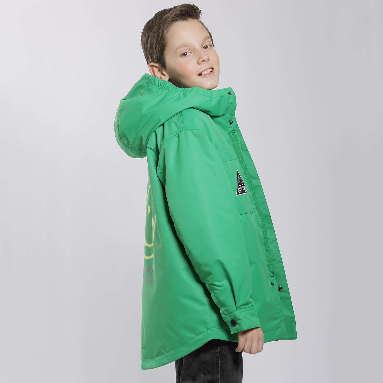 Куртка Orso Bianco OB21076-22_зеленый - фото 5
