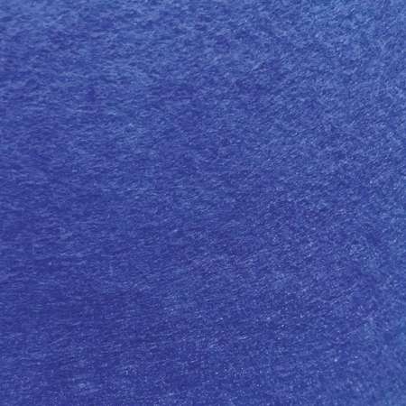 Цветной фетр Brauberg листовой декоративный для творчества 400х600 мм синий 3 л