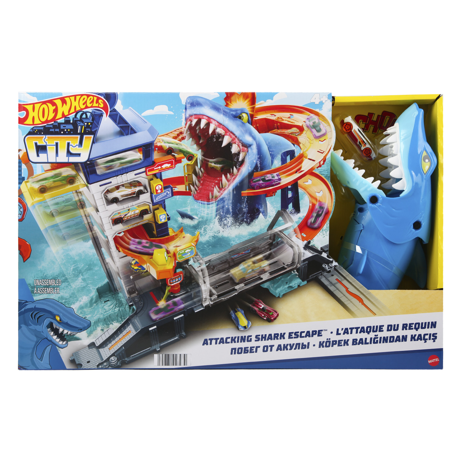 Набор игровой Hot Wheels Побег от акулы HDP06 HDP06 - фото 1