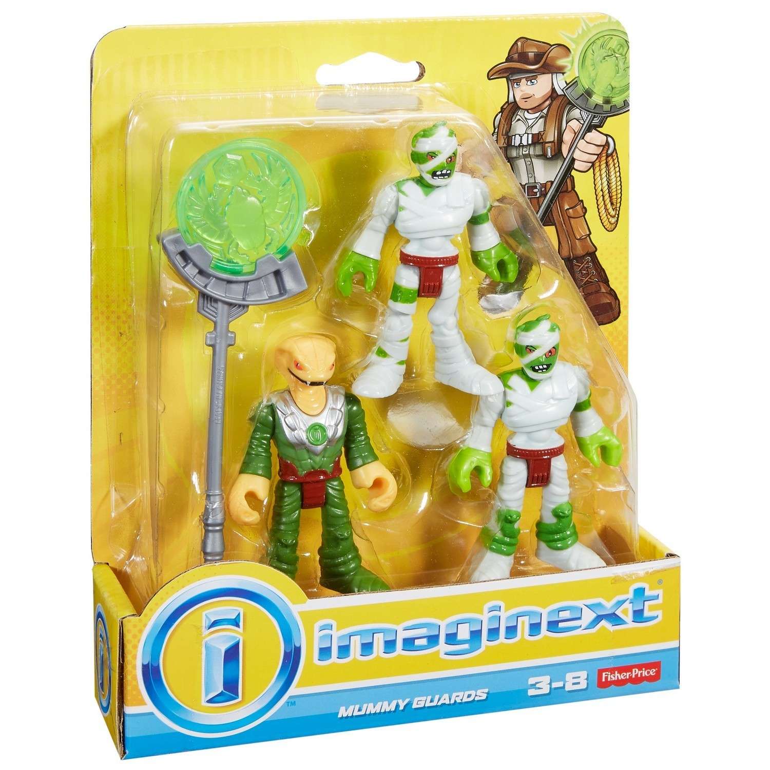 Фигурка IMAGINEXT Расхитители гробниц: с аксесcуарами (FDN35) - фото 9