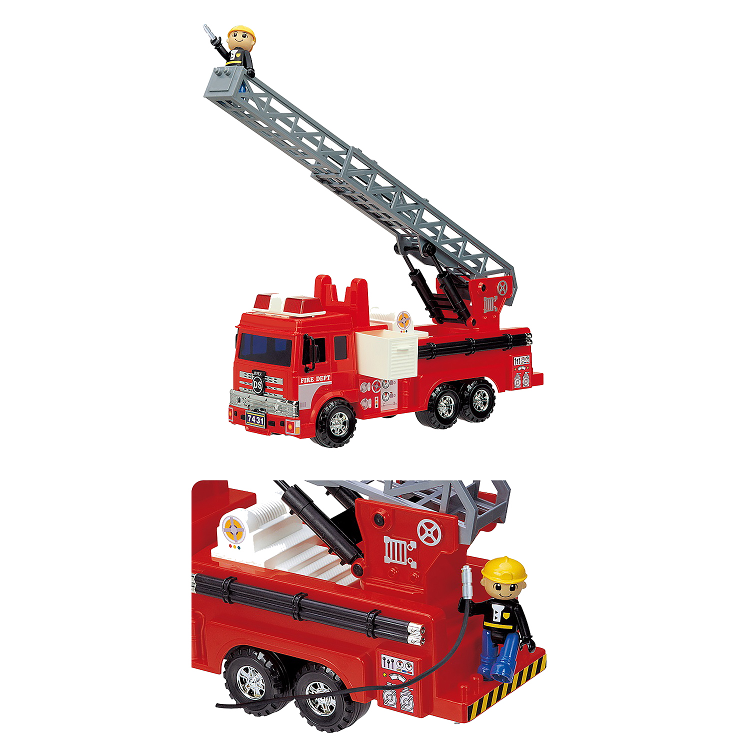 Набор игровой Daesung пожарная машина со шлангом и фигуркой 40377 40377 - фото 5