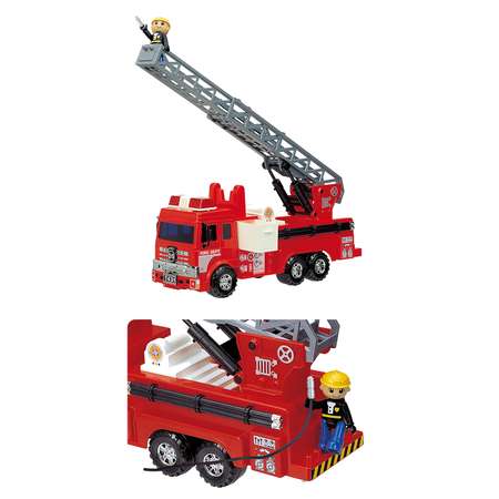 Набор игровой Daesung пожарная машина со шлангом и фигуркой 40377