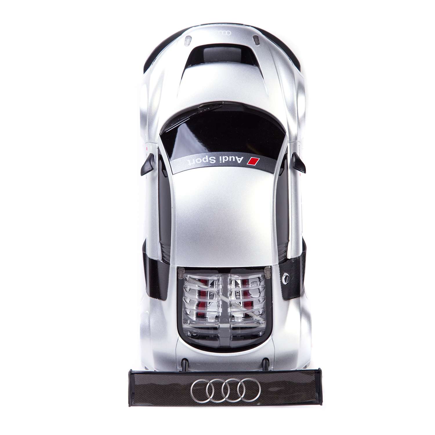 Машина р/у Rastar Audi R8 1:18 сереб. - фото 9