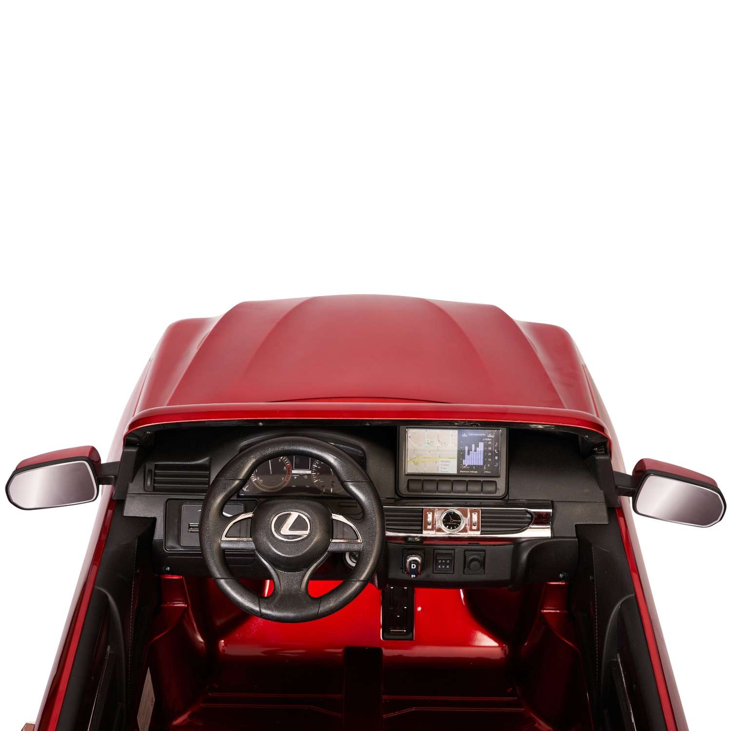 Электромобиль TOYLAND Джип Lexus LX 570 красный - фото 9