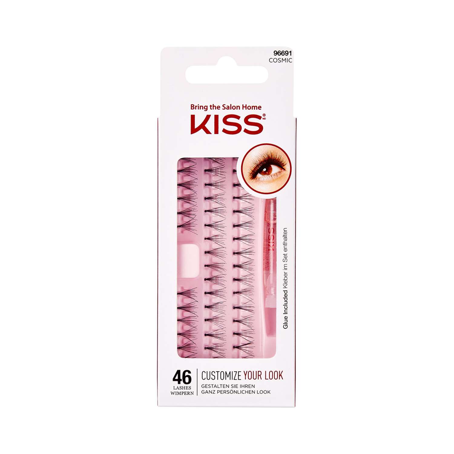 Накладные ресницы Kiss Страстный поцелуй KEHI01C - фото 1