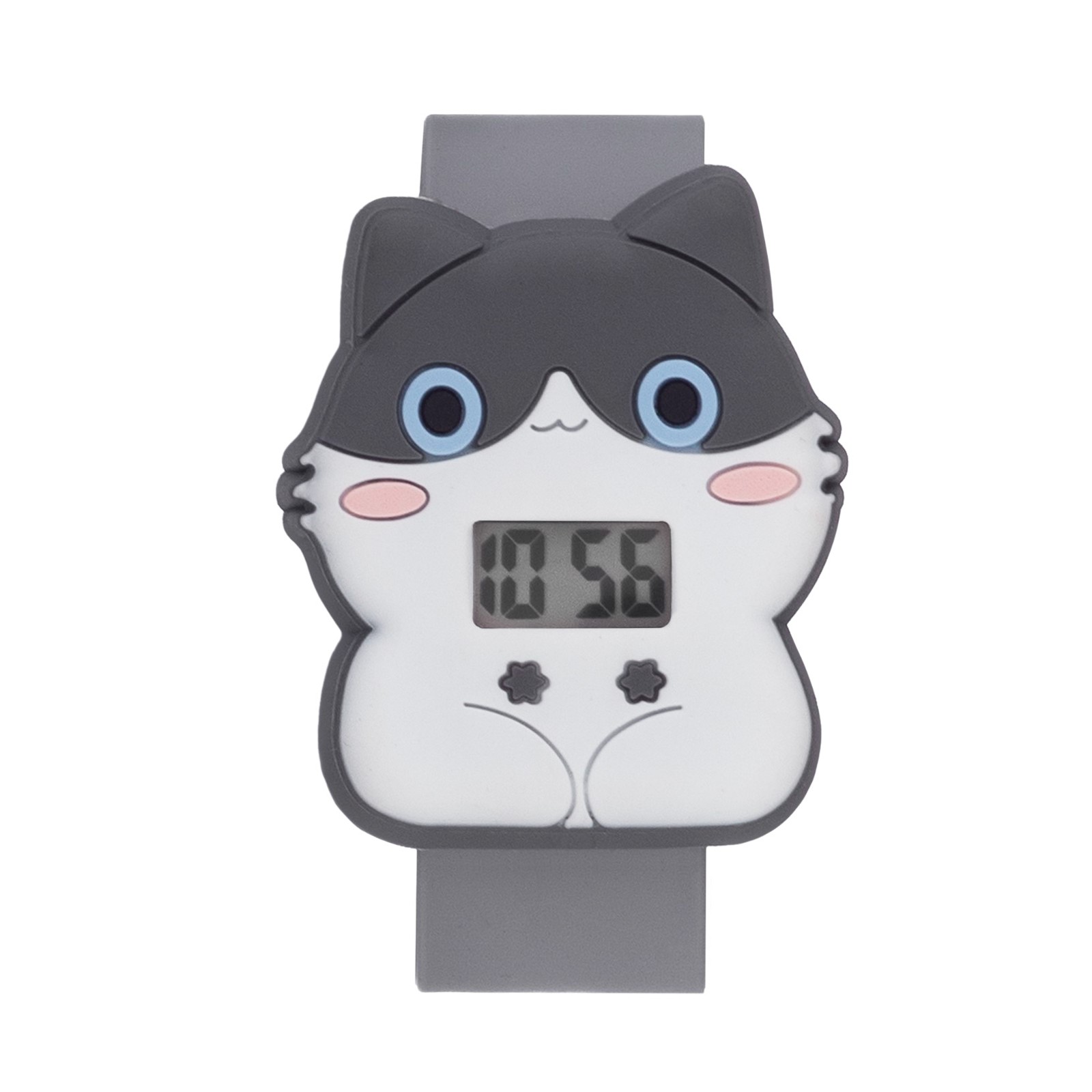 Часы Sima-Land наручные электронные детские «Котик» ремешок l-21.5 см - фото 1