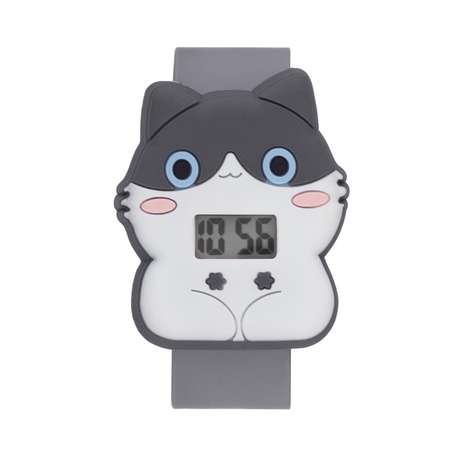Часы Sima-Land наручные электронные детские «Котик» ремешок l-21.5 см