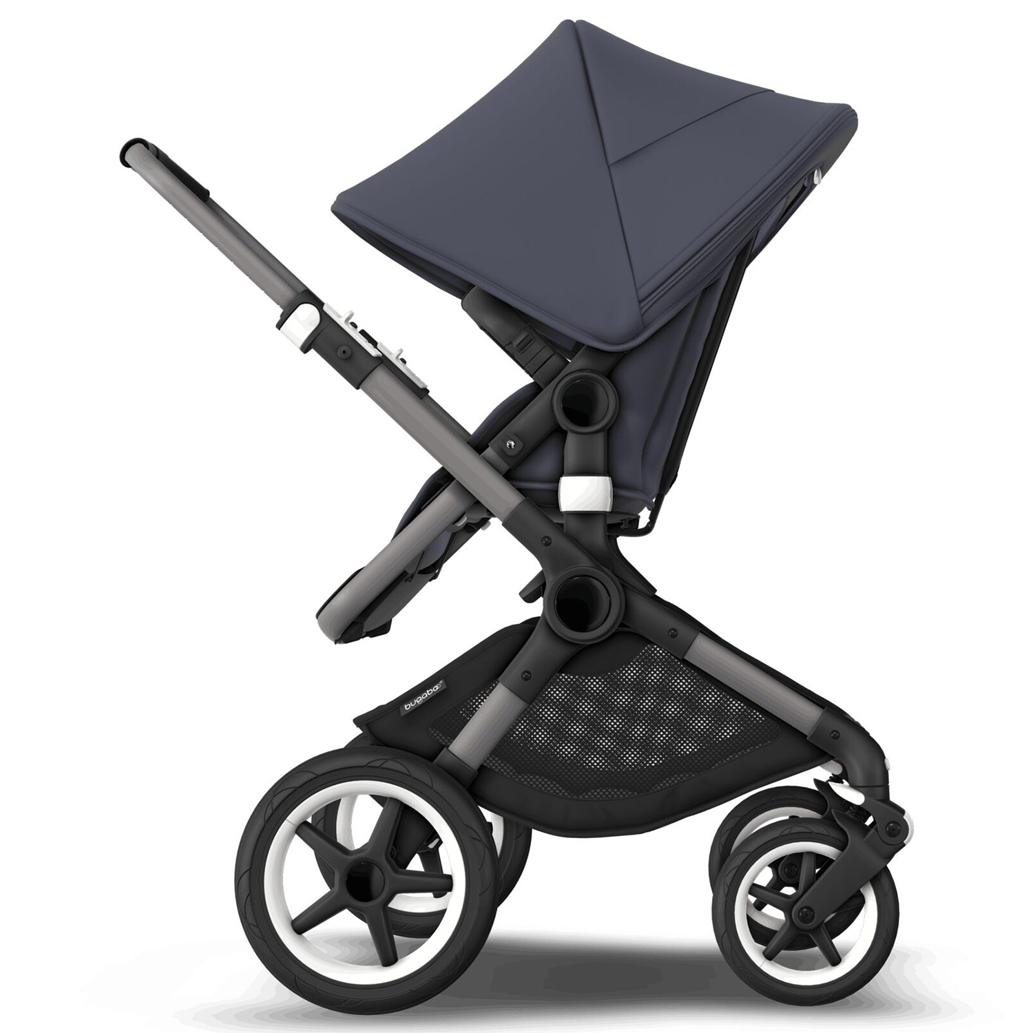 Коляска 2в1 Bugaboo Fox3 Complete Graphite Stormy Blue-Stormy Blue 2306010004 - фото 12