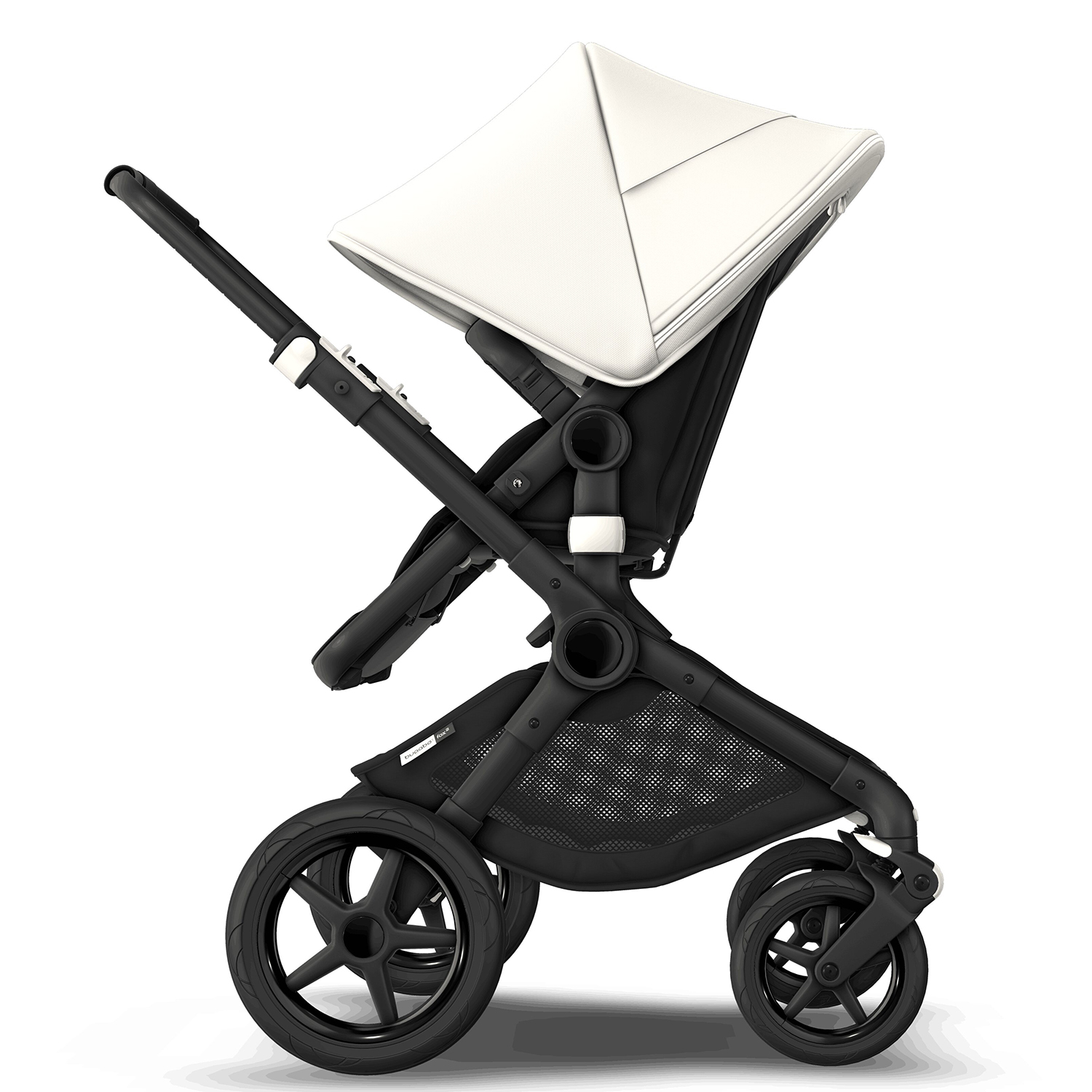 Коляска 2в1 Bugaboo Fox2 Complete Black Black-Fresh White - фото 8