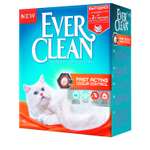 Наполнитель для кошек EVER CLEAN Fast Acting комкующийся 10л