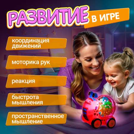 Игрушка 1TOY каталка Улитка