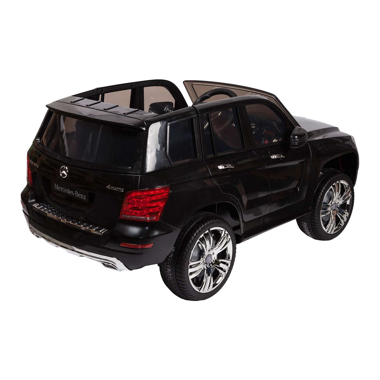 Электромобиль Kreiss Mercedes GLK300 12V черный(свет/звук) - фото 5