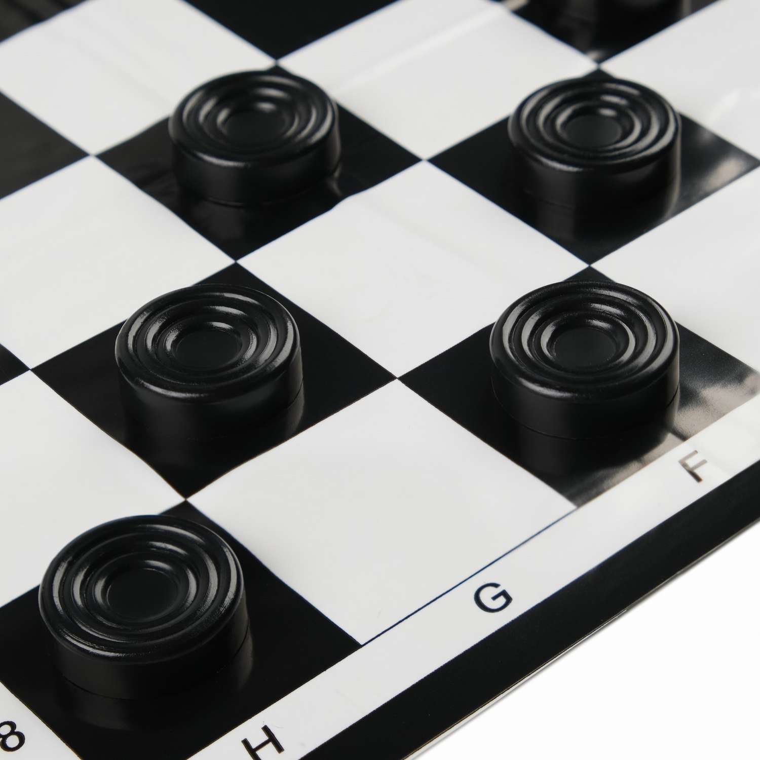 Настольная игра Sima-Land 3 в 1 «Владимирские игры» лото шашки и домино - фото 4