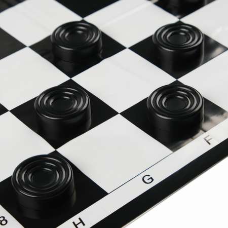 Настольная игра Sima-Land 3 в 1 «Владимирские игры» лото шашки и домино