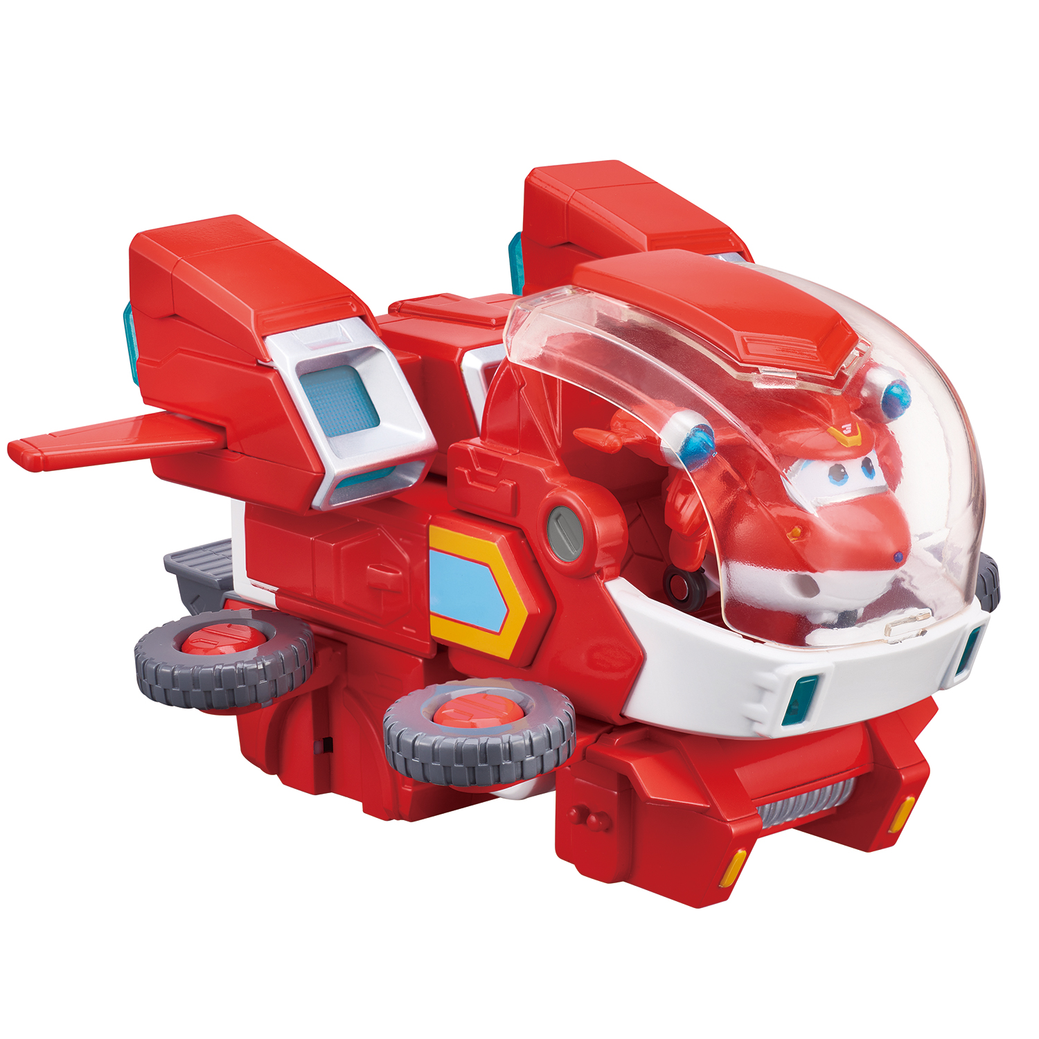 Игрушка Super Wings Костюм трансформера с фигуркой Джетта мини EU750321