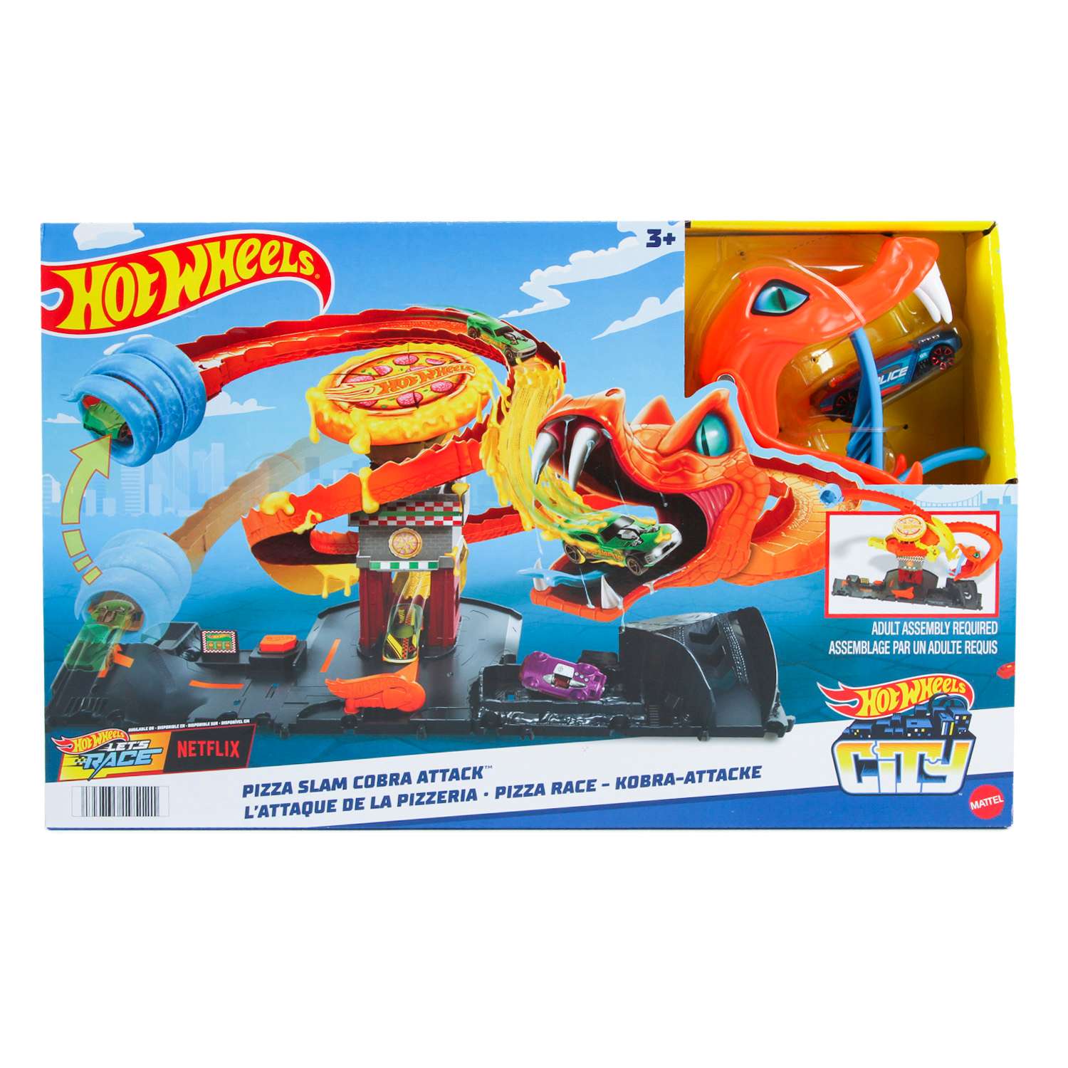 Набор игровой Hot Wheels City Атака кобры HTN81 HTN81 - фото 1