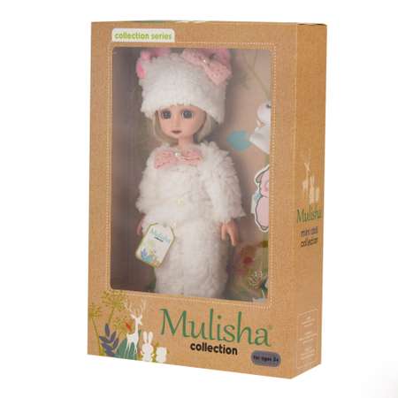 Кукла Эмили Мулиша костюм Барашка 33см. красивая с подвижными суставами аксессуарами длинными волосами