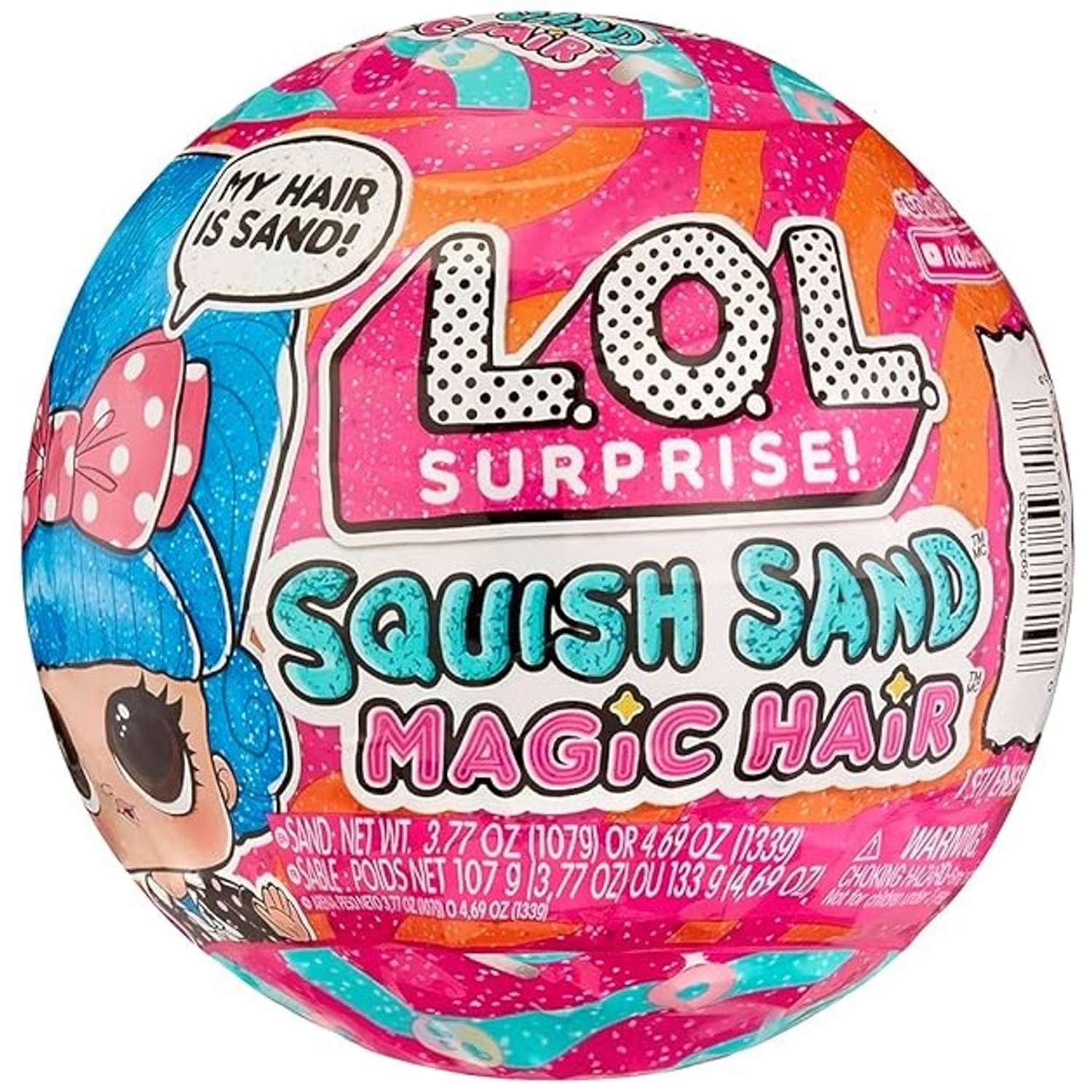 Игрушка L.O.L. Surprise squish sand в непрозрачной упаковке (Сюрприз) 593188EUC 593188EUC - фото 2