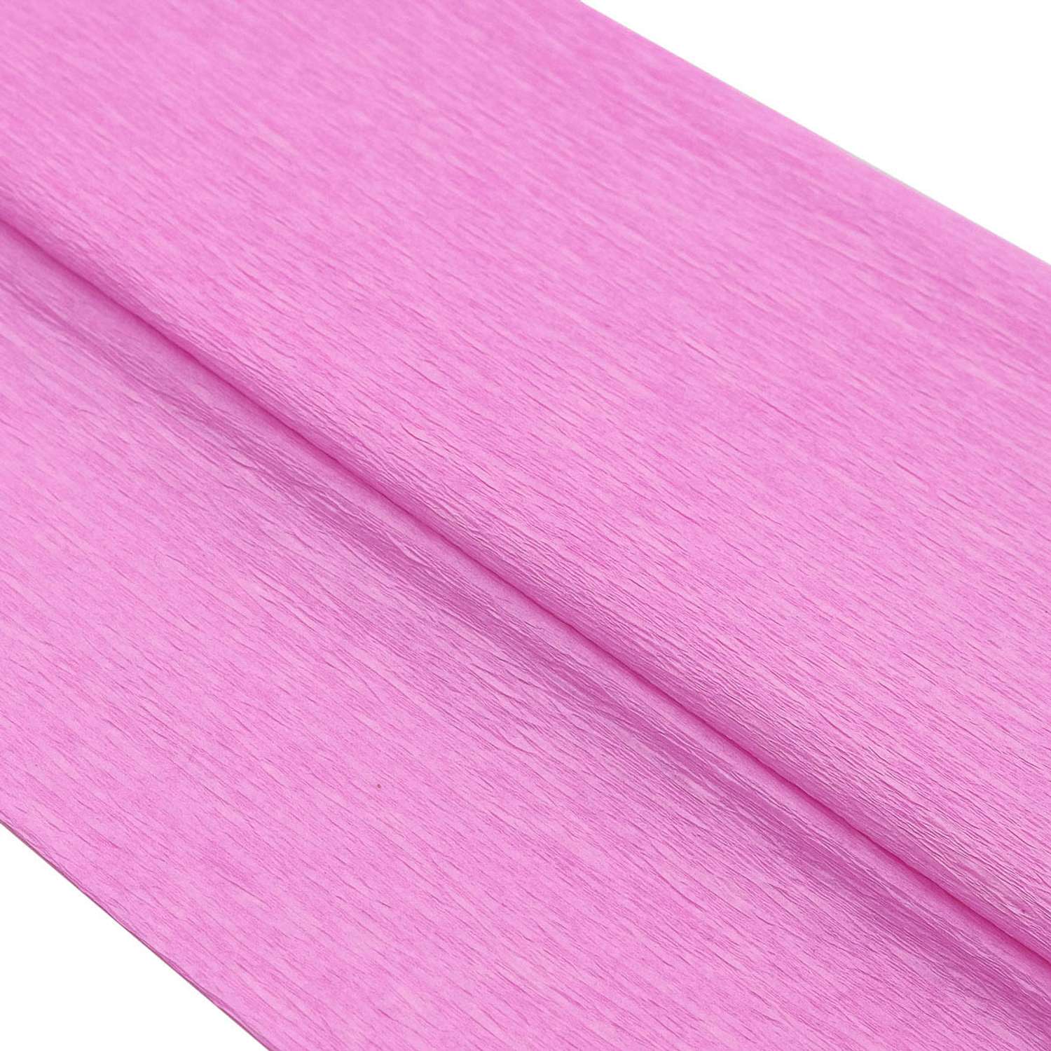 Бумага Astra Craft креповая упаковочная для творчества и флористики 50х200 см 2 шт розово - фиолетовая - фото 1