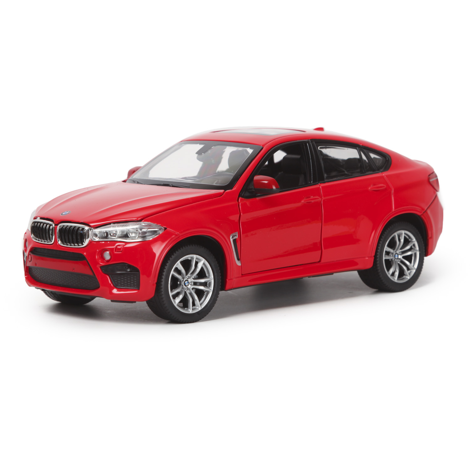 Машина Rastar 1:24 BMW X6M Красная 56600 купить по цене 1499 ₽ в  интернет-магазине Детский мир