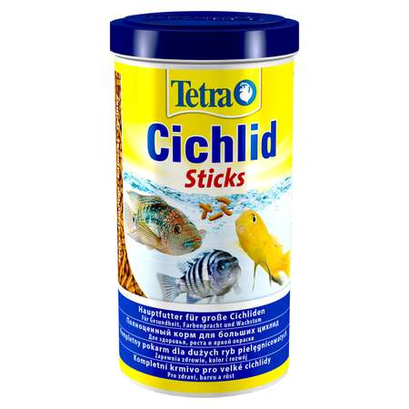 Корм для рыб Tetra 1л Cichlid Sticks для всех видов цихлид в палочках