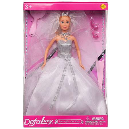 Игровой набор ABTOYS Кукла Defa Lucy Невеста принцесса с игровыми предметами