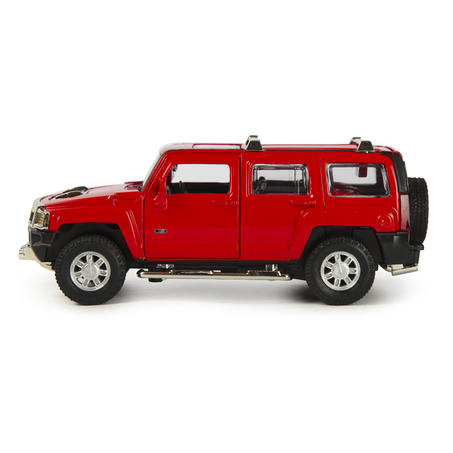 Машинка Mobicaro 1:32 Hummer H3 Красная 68321 68321 - фото 2