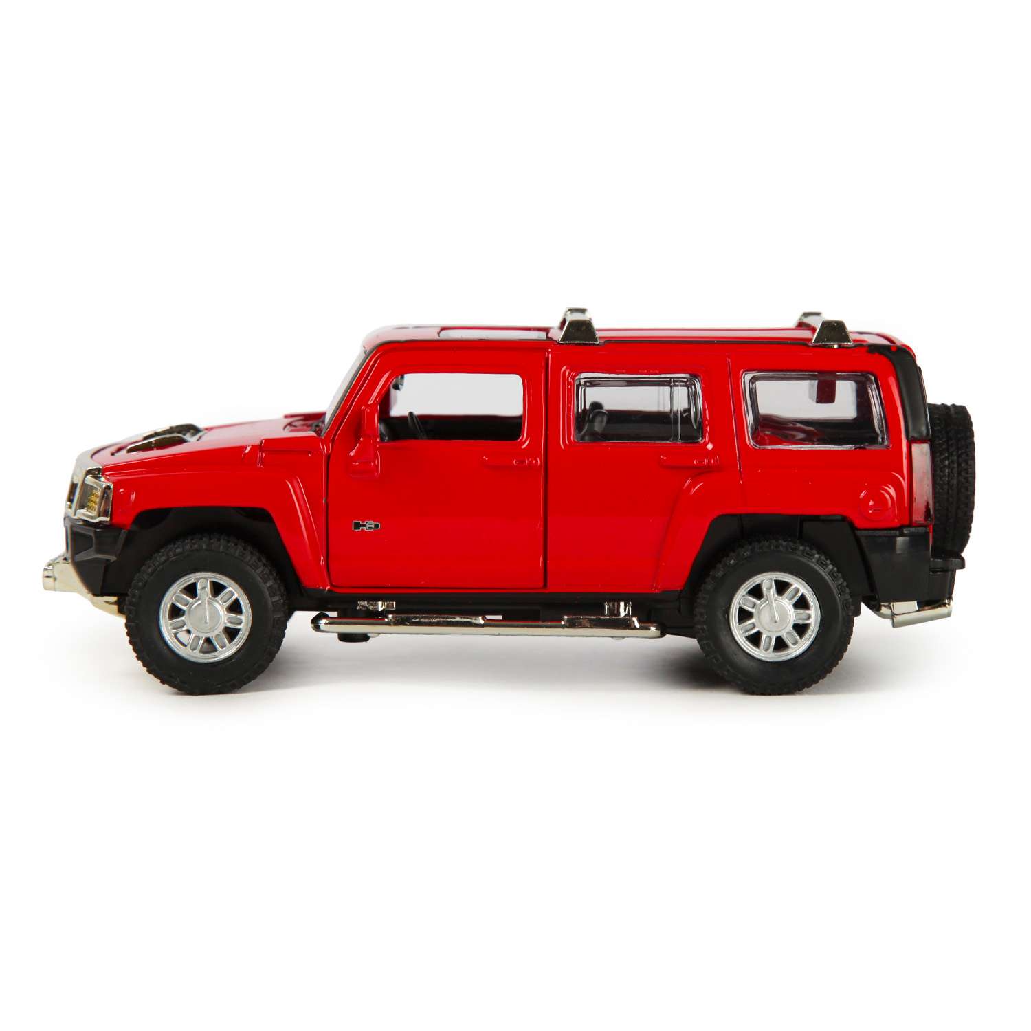 Машинка Mobicaro 1:32 Hummer H3 Красная 68321 68321 - фото 2