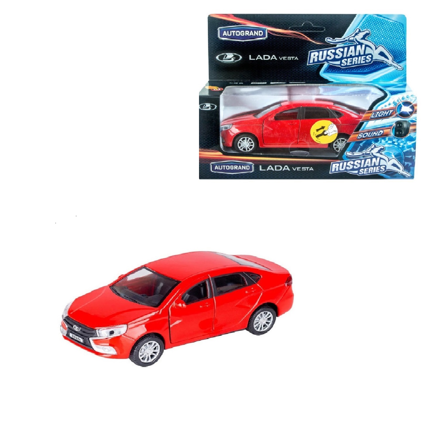 AUTOTIME Машинка Lada Vesta. Гражданская, 1:36 65282W-RUS