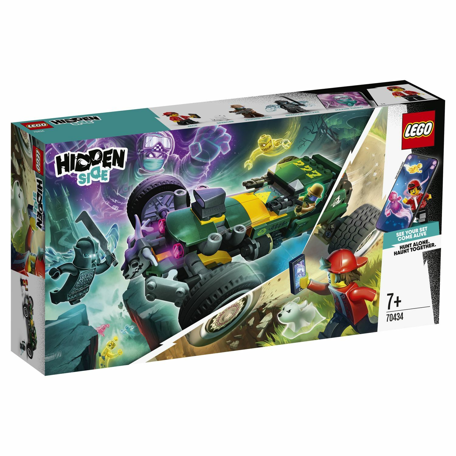 Конструктор LEGO Hidden Side Сверхестественная гоночная машина 70434 купить  по цене 499 ₽ в интернет-магазине Детский мир