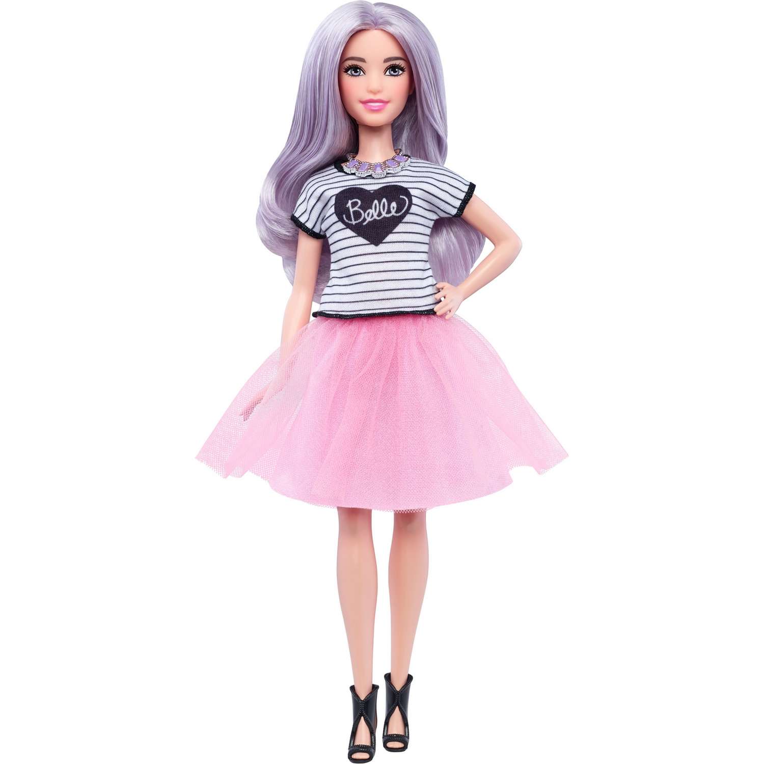 Кукла Barbie из серии Игра с модой DVX76 FBR37 - фото 1