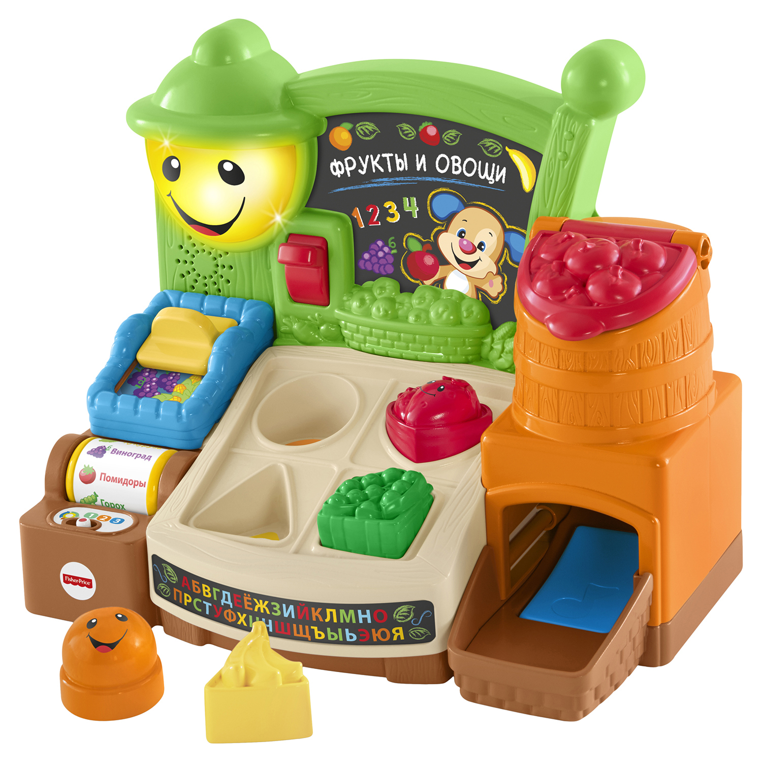 Развивающая игрушка Fisher Price Прилавок с фруктами и овощами купить по  цене 789 ₽ в интернет-магазине Детский мир