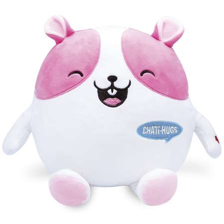 Игрушка мягконабивная Chati-Hugs Розовый хомяк 80645A