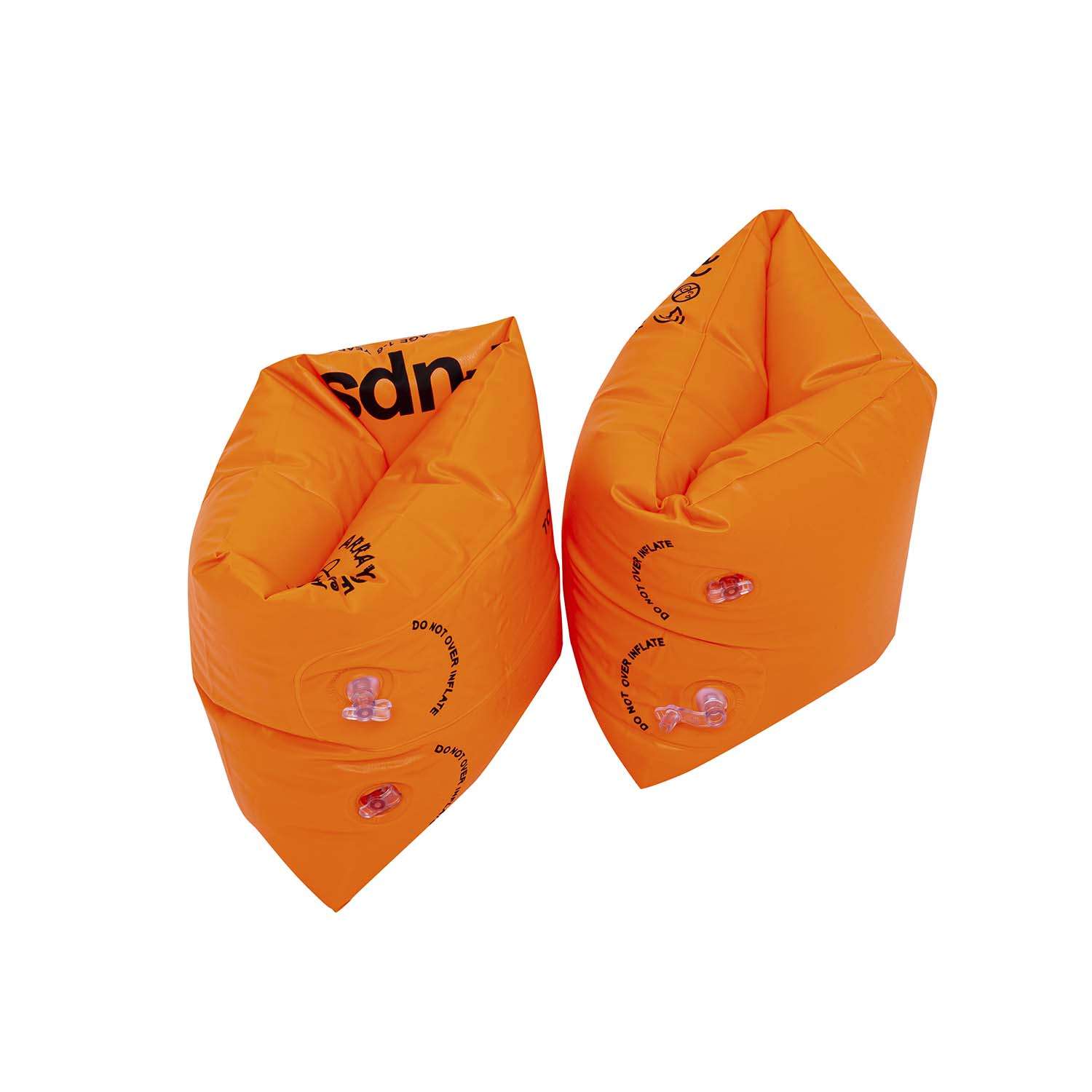 Детские нарукавники Solmax для плавания оранжевые SM06984 - фото 2
