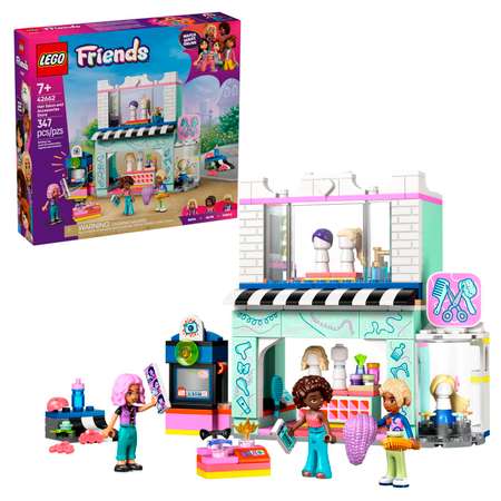 Конструктор детский LEGO Friends Парикмахерская и магазин