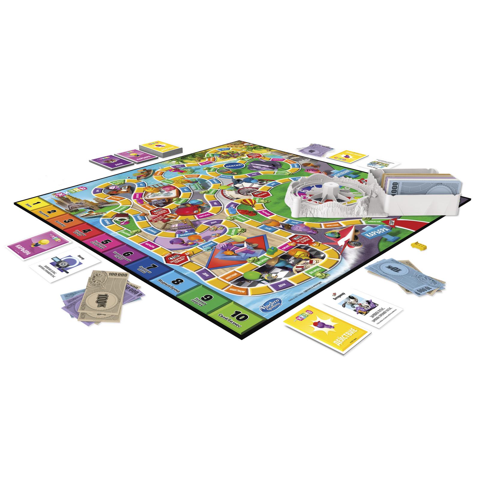 Игра настольная Hasbro (Games) Игра в жизнь обновленная F0800121 - фото 4