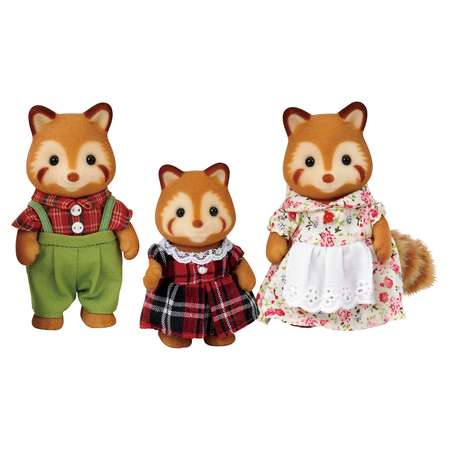 Набор Sylvanian Families "Семья Красных панд", 3 фигурки (5215)