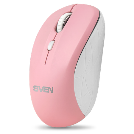 Мышь беспроводная SVEN rx-230w розовая