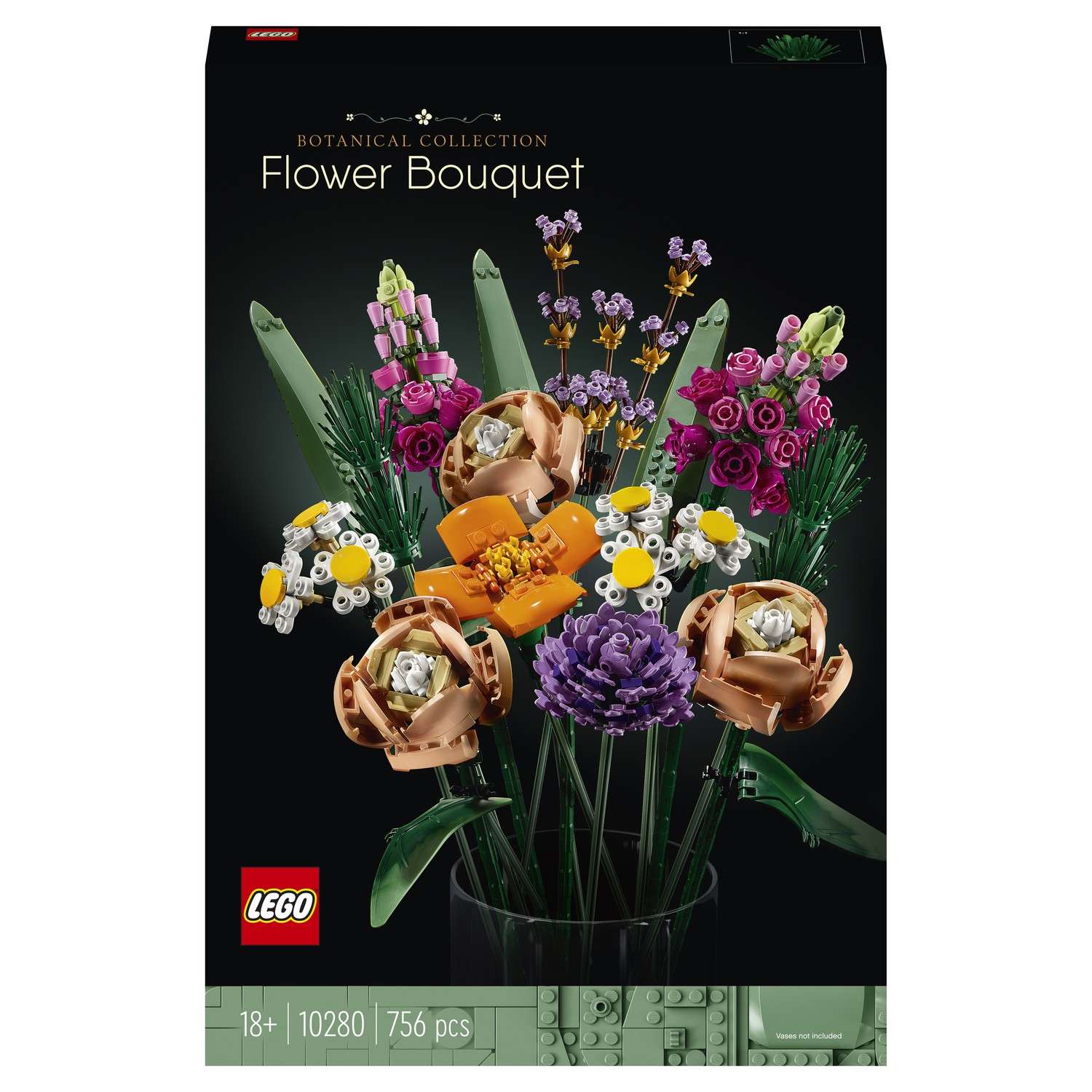 Конструктор LEGO Icons Букет цветов 10280 - фото 2