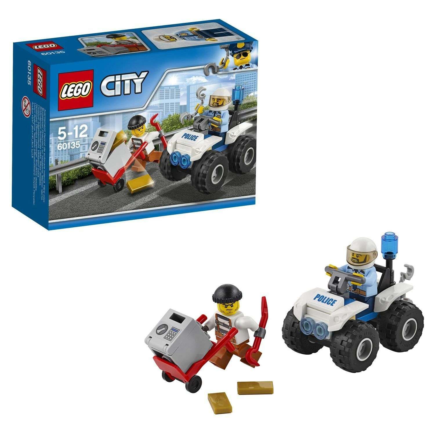 Конструктор LEGO City Police Полицейский квадроцикл (60135) - фото 1