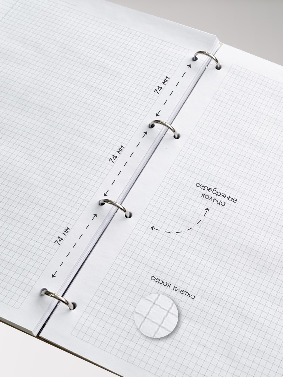 Тетрадь Be Smart на кольцевом механизме - фото 5