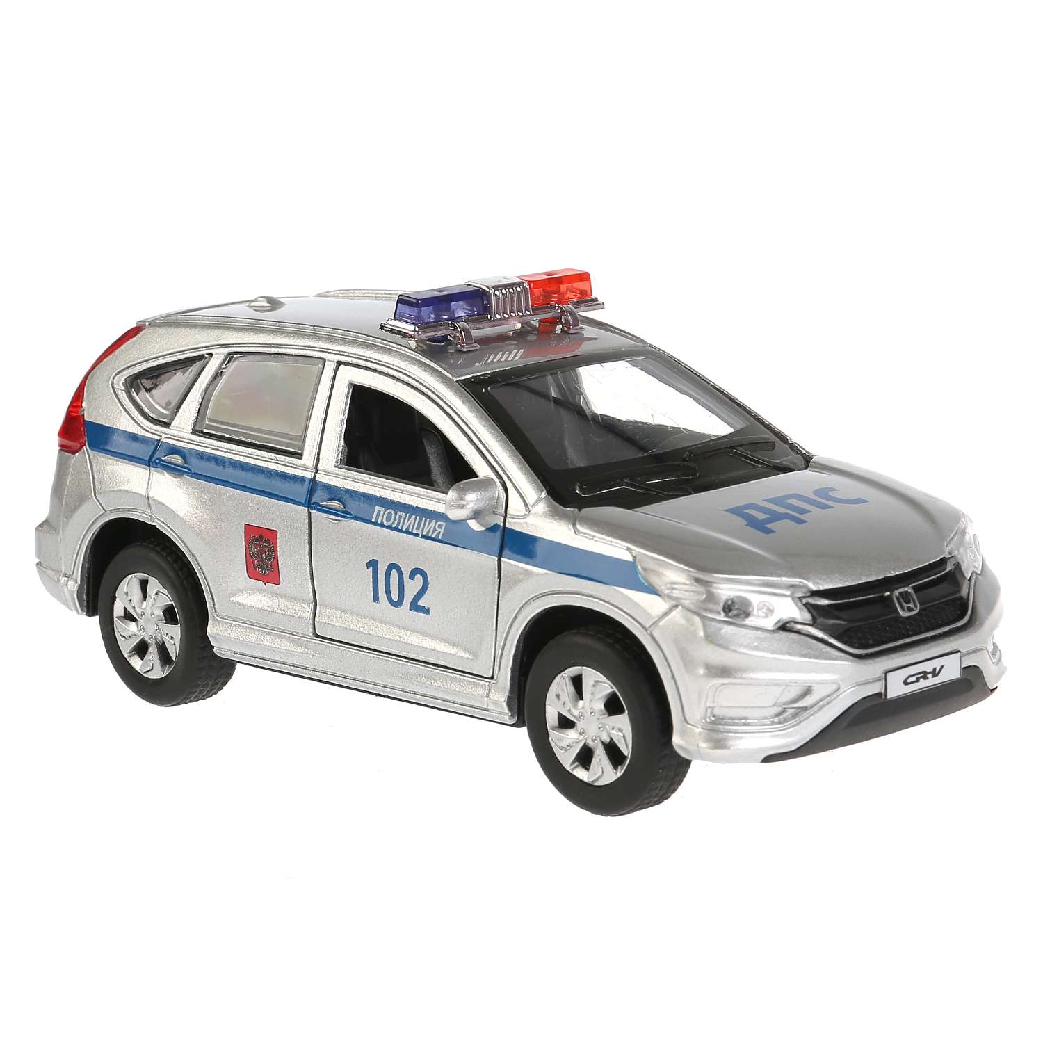 Машина Технопарк Honda CRV Полиция инерционная 272309 272309 - фото 1