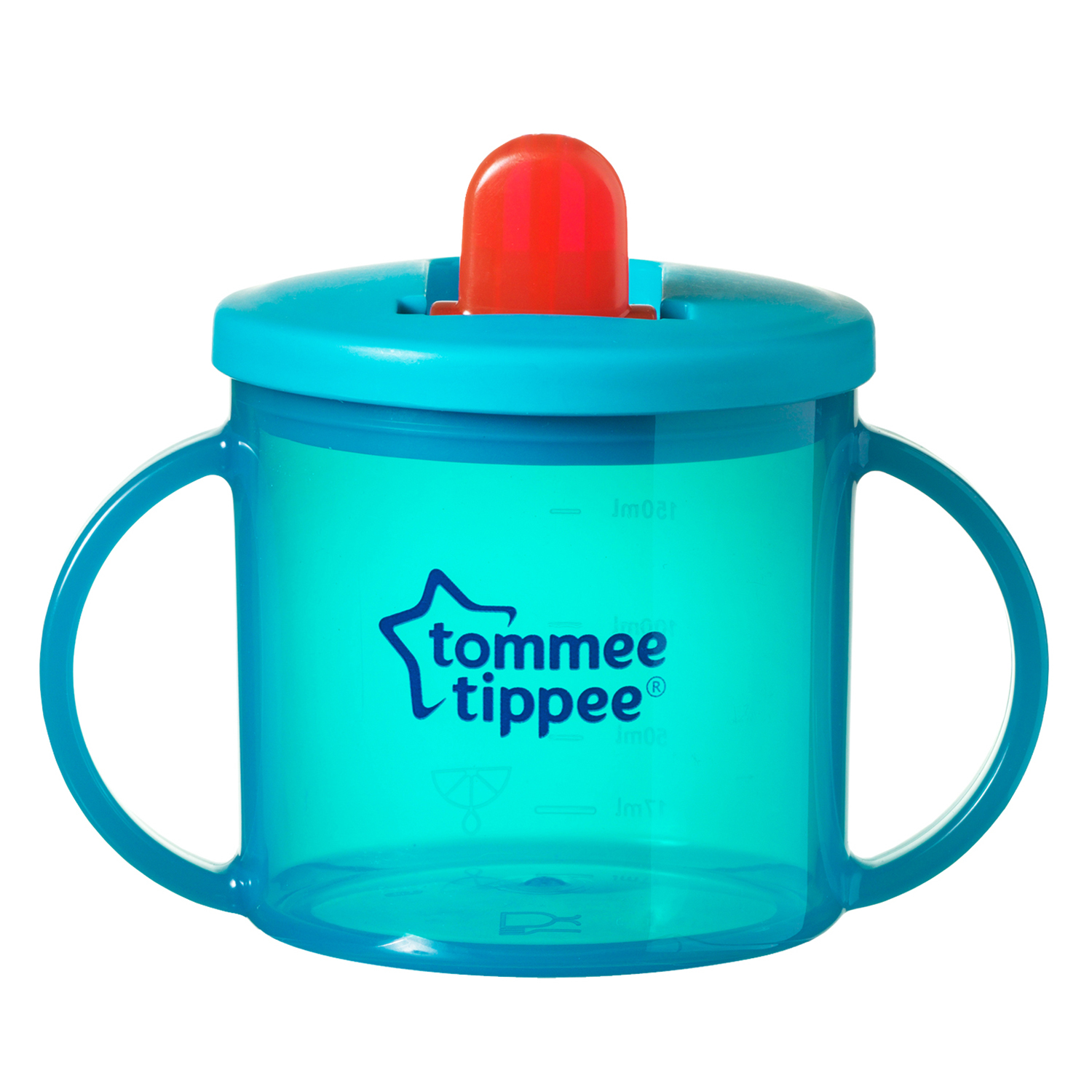 Чашка-непроливайка Tommee tippee 190мл Бирюзовая 43111087-2 - фото 1