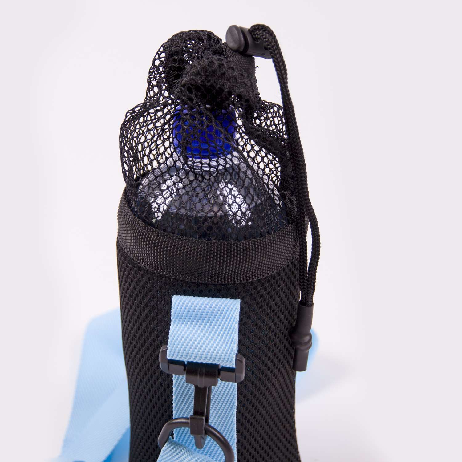 Спортивная сумка для бутылки Belon familia с сеткой цвет голубой - фото 3