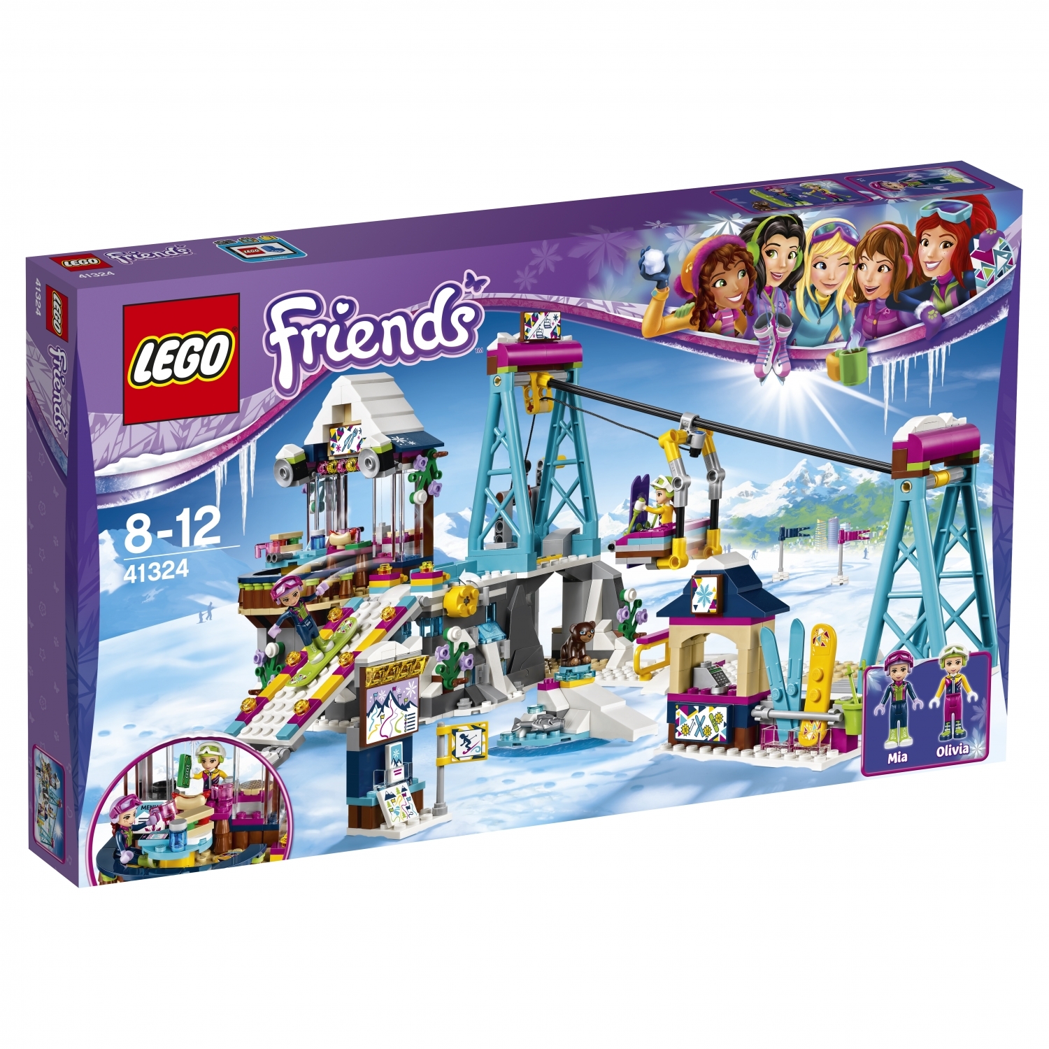 Конструктор LEGO Friends Горнолыжный курорт: подъёмник (41324) - фото 2