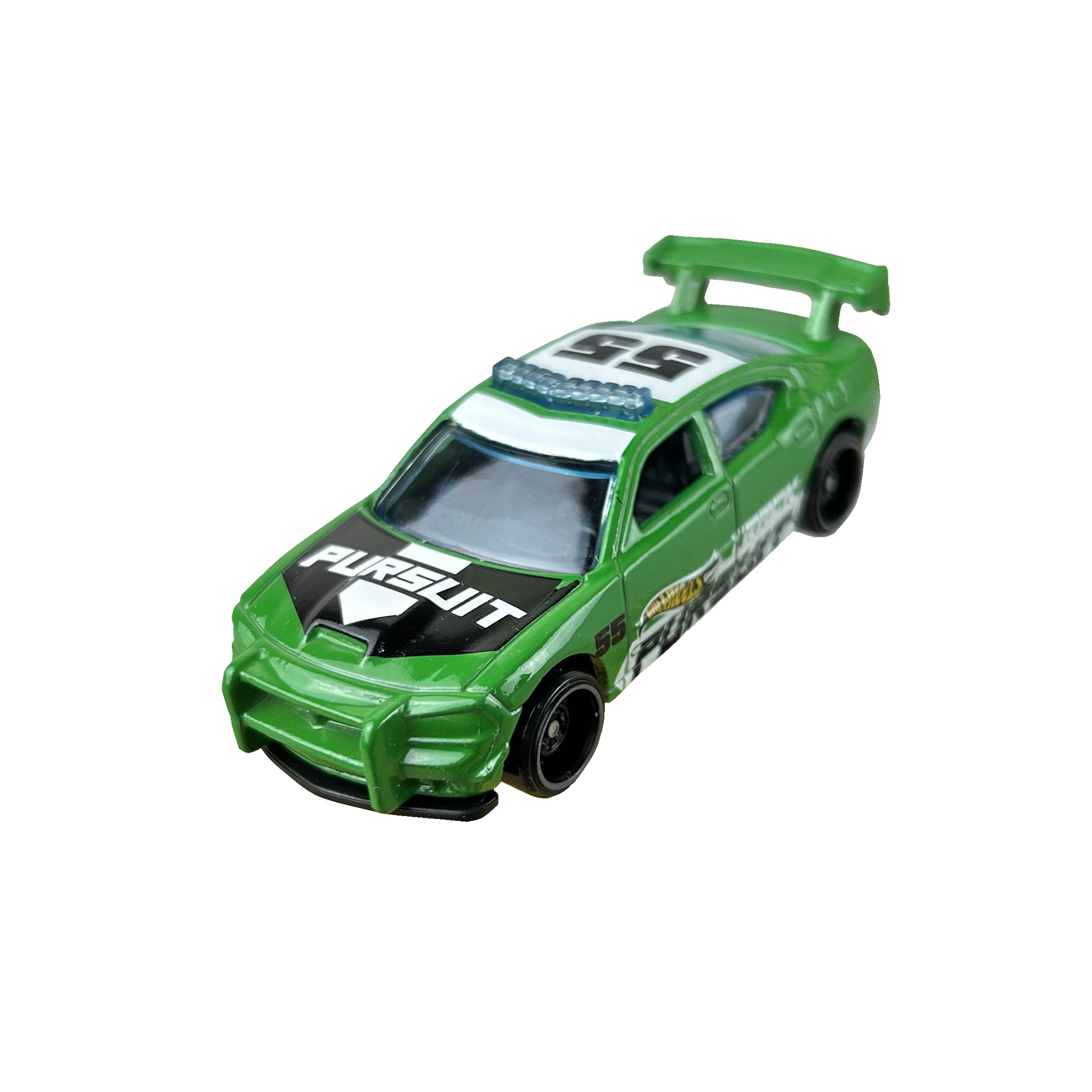 Автомобиль Hot Wheels Dodge Charger Drift 1:64 инерционный зеленый 62902 - фото 1