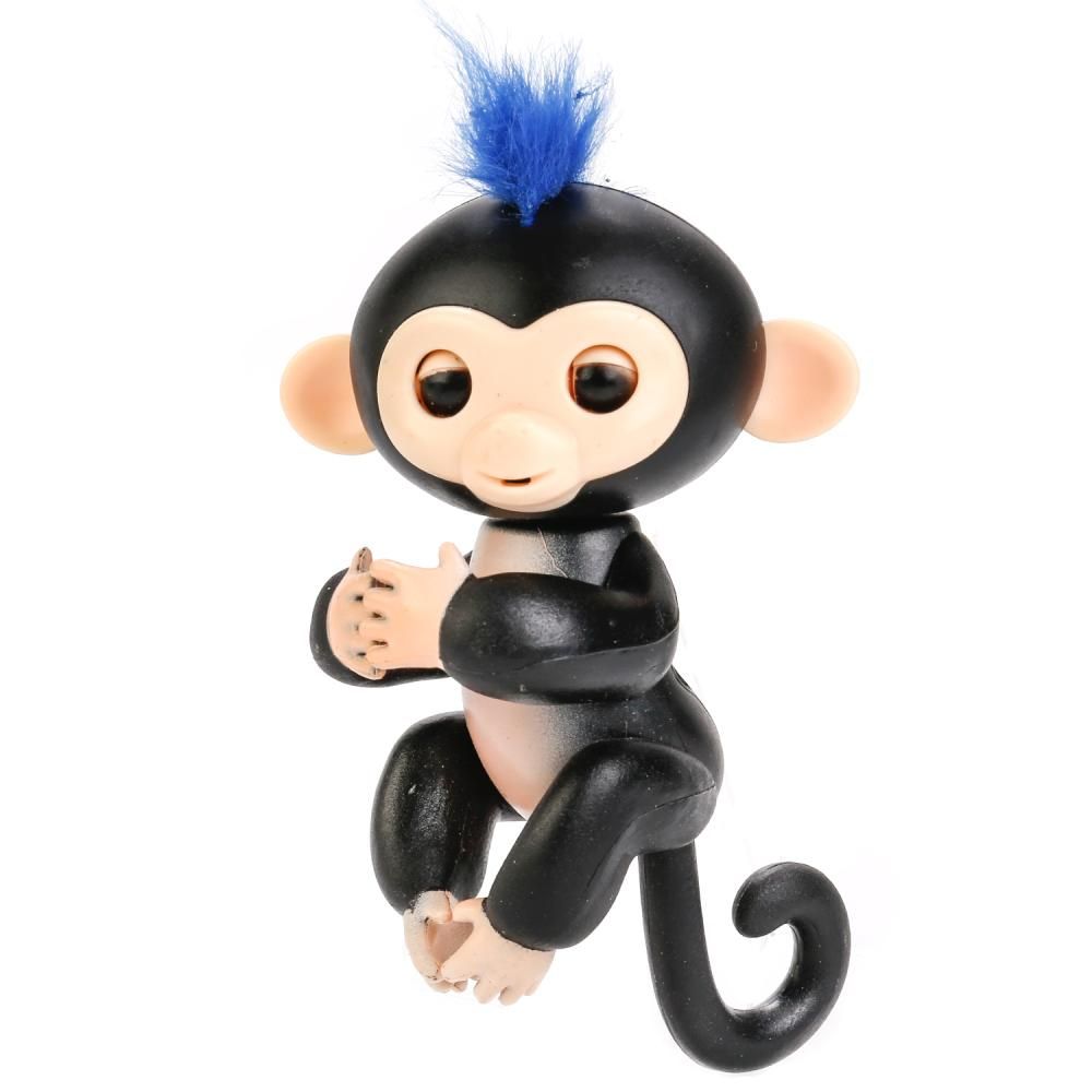 Интерактивная игрушка Ripoma обезьянка черный - фото 1