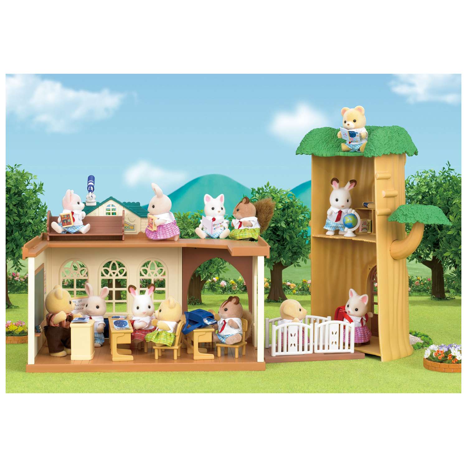 Набор Sylvanian Families Лесная Школа (5105) - фото 4